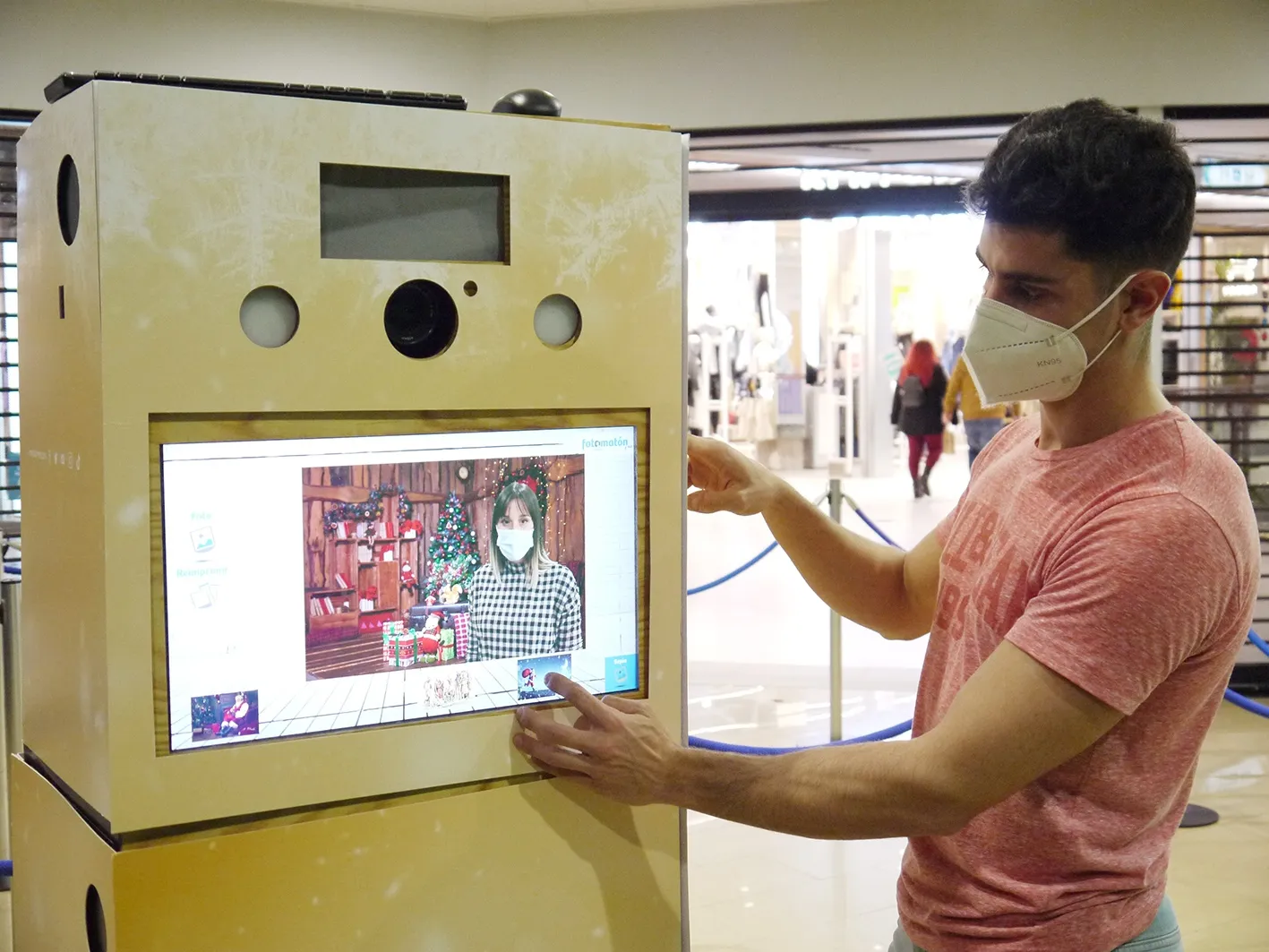 Fotomatón navideño en El Tormes