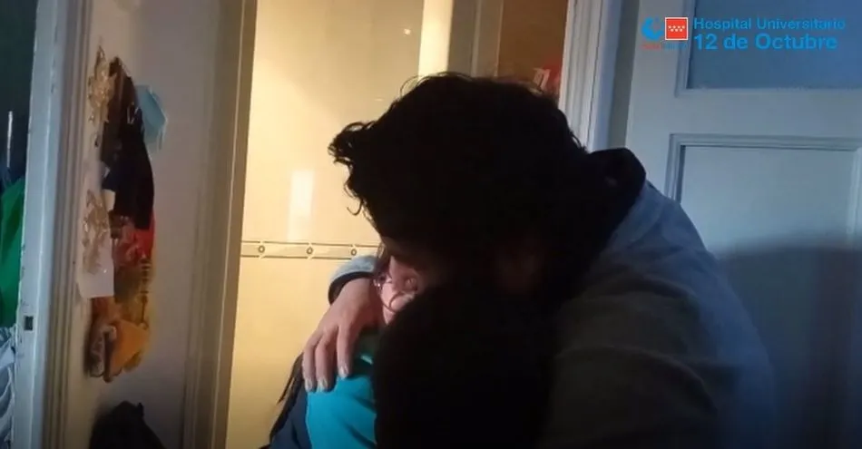 Orlando, ingresado por Covid-19 durante 44 días en el Hospital 12 de Octubre. Foto: EP