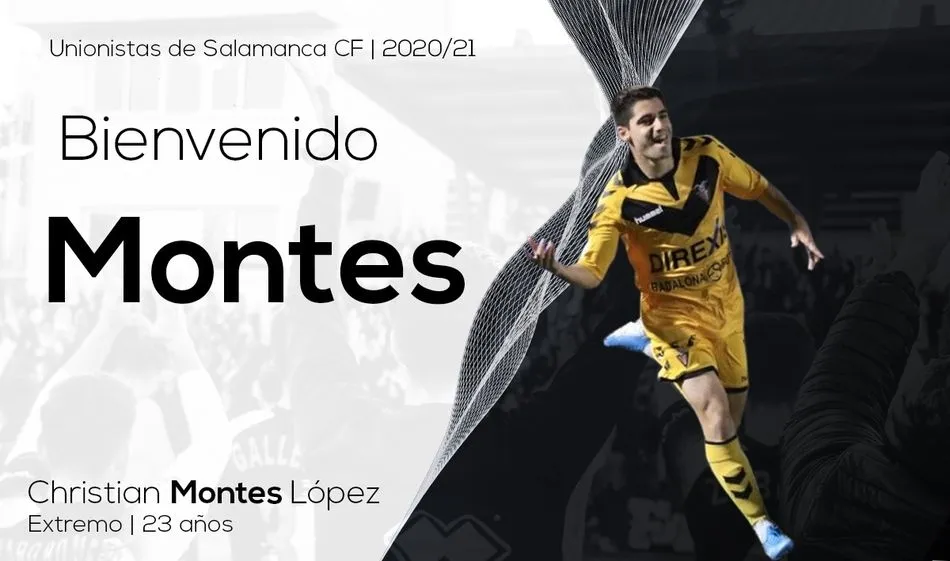 Christian Montes, nueva incorporación de Unionistas de Salamanca hasta final de temporada