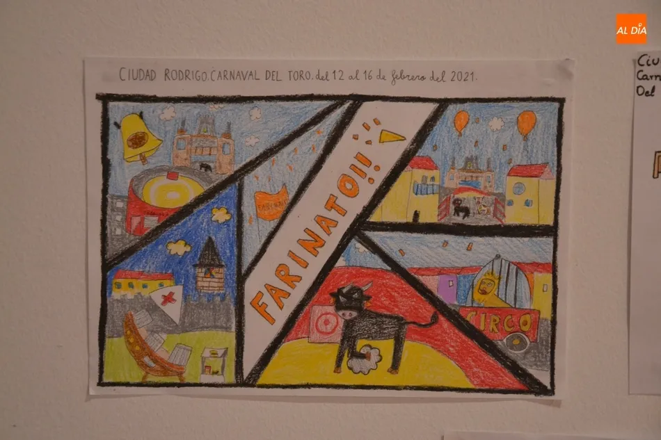 Foto 5 - Agust&iacute;n Tom&eacute; P&eacute;rez y Blanca Ratero Garc&iacute;a ganan el Concurso de Dibujo del Carnaval 2021  