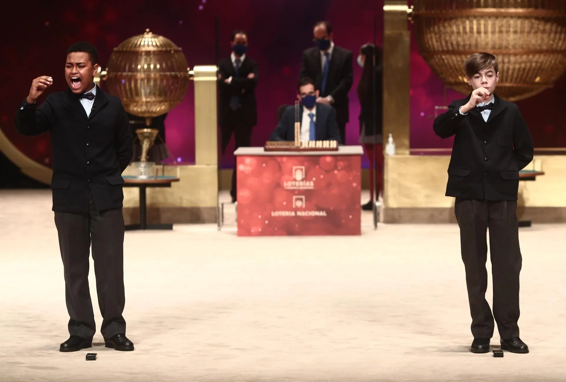 Un momento del sorteo / EP