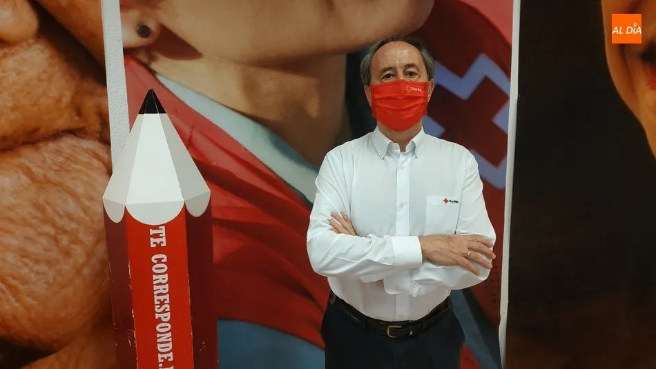 Jesús Juanes, presidente de Cruz Roja Salamanca - Kiko Robles