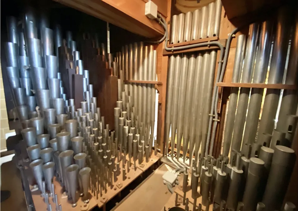 El órgano de la iglesia de la Anunciación recupera su esplendor tras 130 años de servicio musical