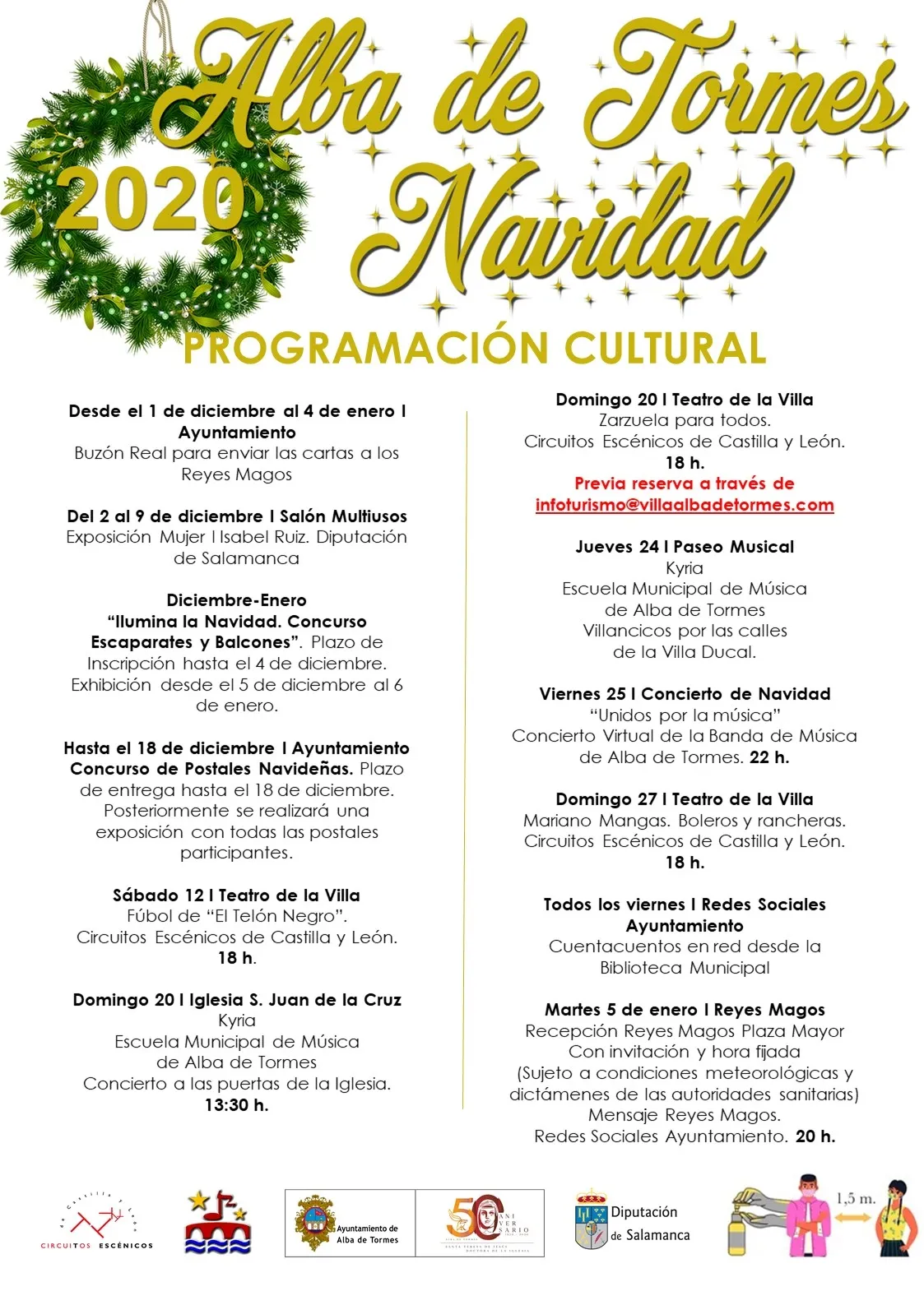 Foto 2 - Paseo musical, concierto de Navidad y boleros y rancheras, oferta cultural de Alba de Tormes para...