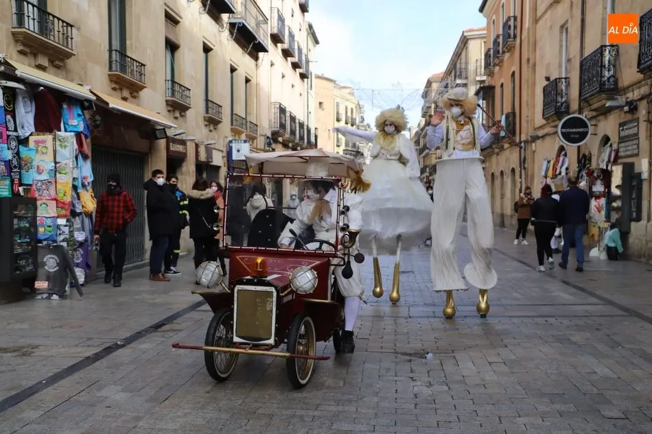 Pasacalles de los carteros reales en Salamanca