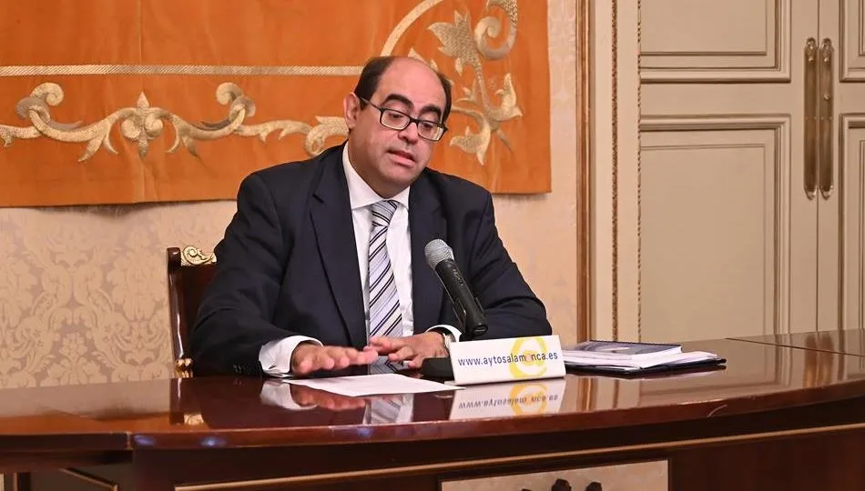 El portavoz Grupo Municipal Popular en el Ayuntamiento de Salamanca, Fernando Rodríguez