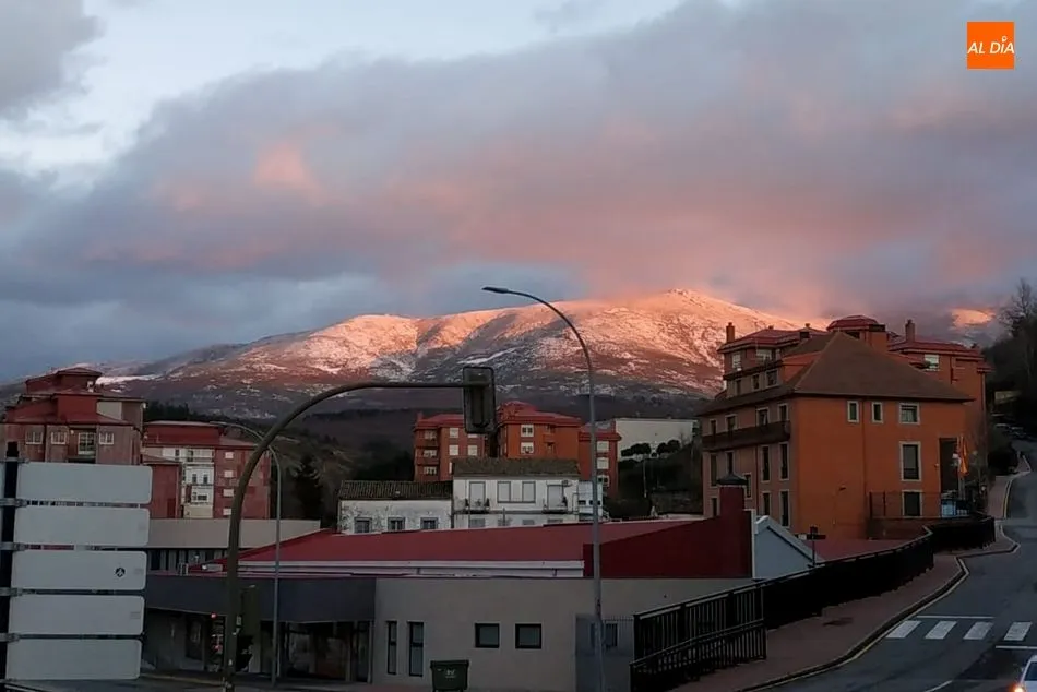 Foto 2 - La borrasca &lsquo;Bella&rsquo; ti&ntilde;e con su nombre las cumbres de la Sierra de B&eacute;jar