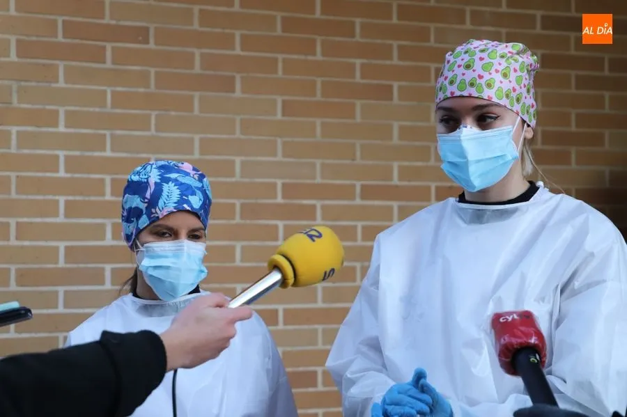 Foto 2 - Siete equipos de sanitarios dispensan las vacunas contra el coronavirus en la provincia salmantina
