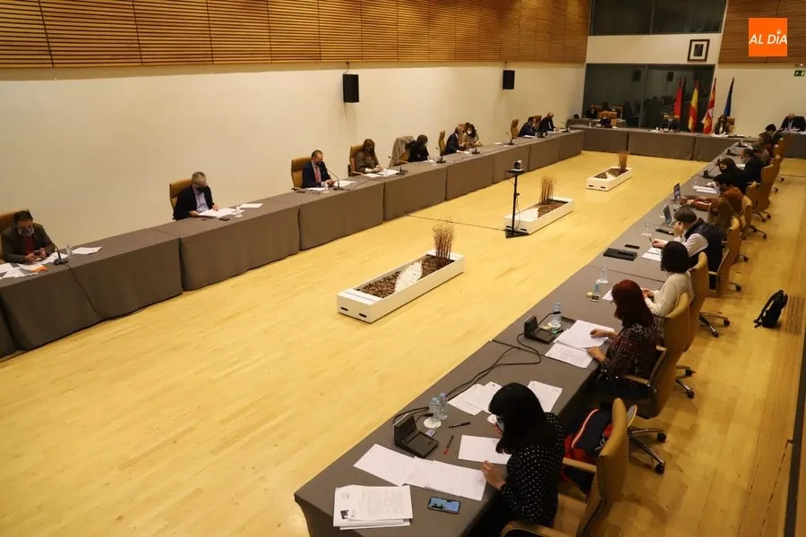 Pleno del Ayuntamiento en el Palacio de Congresos. Foto de Lydia González
