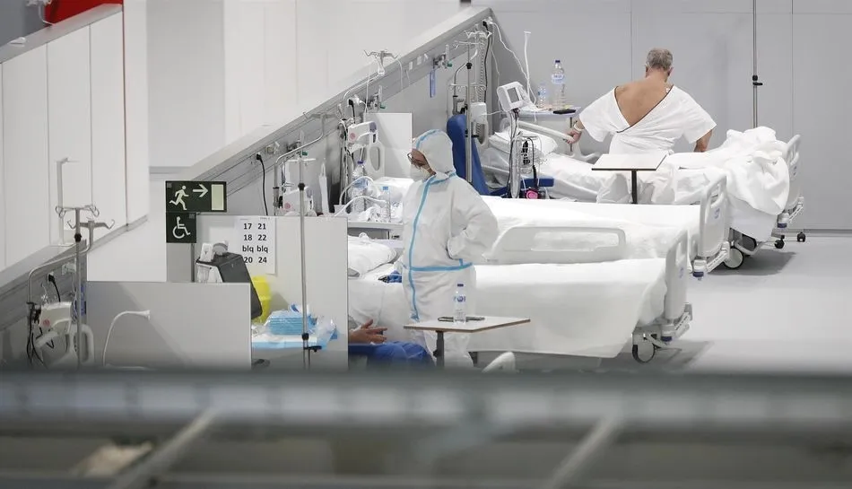 El Hospital Enfermera Isabel Zendal, uno de los cinco centros de la Comunidad de Madrid con mayor número de pacientes Covid-19. Foto: EP