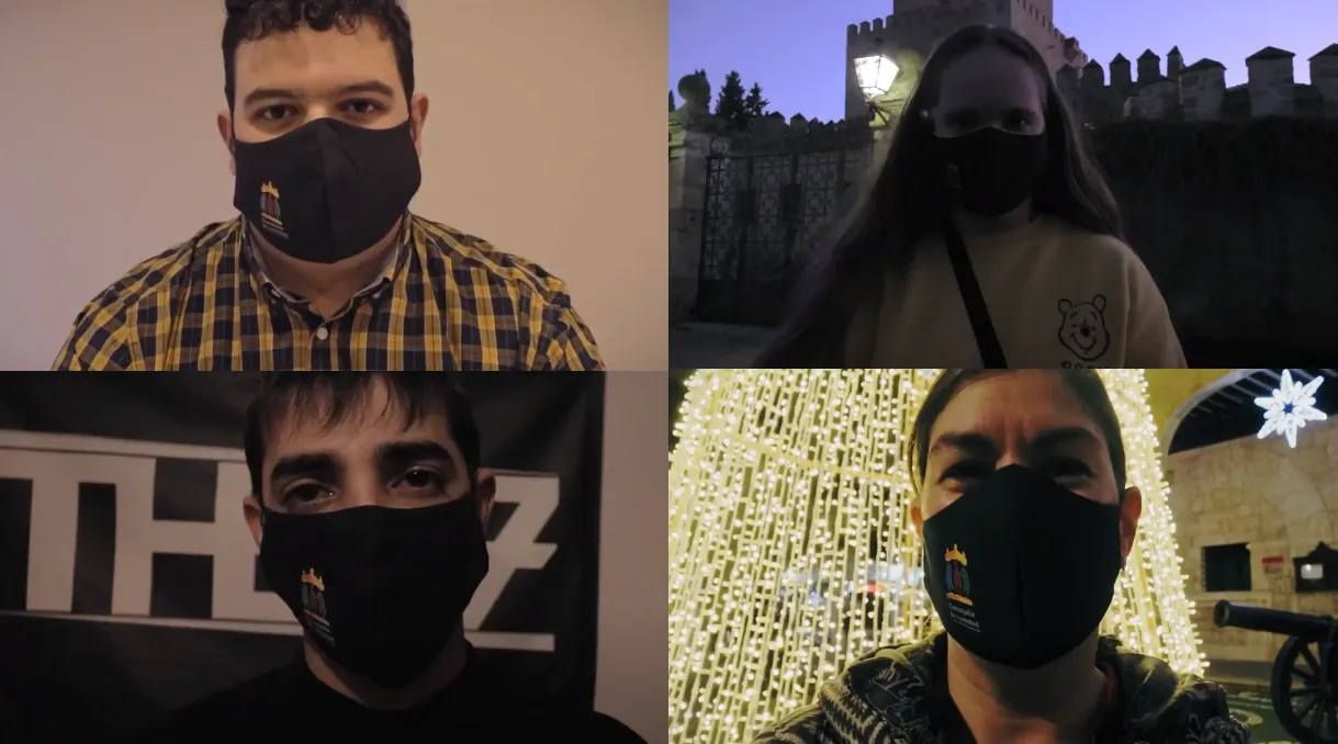 Los jóvenes dicen adiós al 2020 expresando en un vídeo todo lo que han vivido  