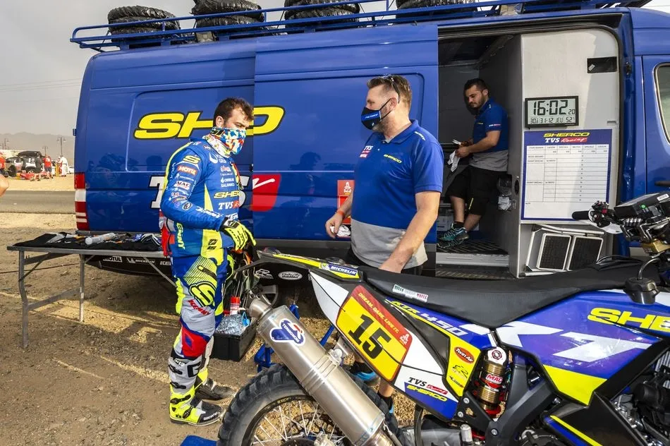 Foto 2 - Santolino supera las verificaciones y ya est&aacute; listo para su tercer Rally Dakar