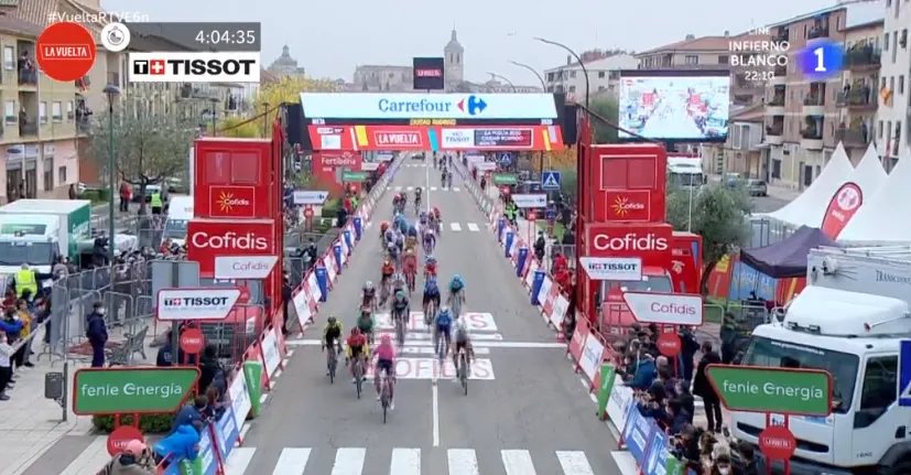 Teledeporte se salta la etapa de Ciudad Rodrigo a la hora de revivir La Vuelta 2020  