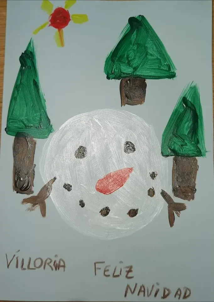 Kevin, Bryan, Hugo y Pablo ganan el concurso de postales en Villoria  