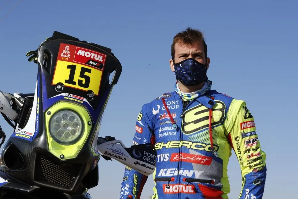 Santolino está firmando una buena actuación en Arabia Saudí - Dakar 2021