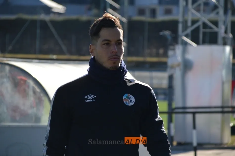 Javi Jiménez, a su salida de una sesión en el Tori