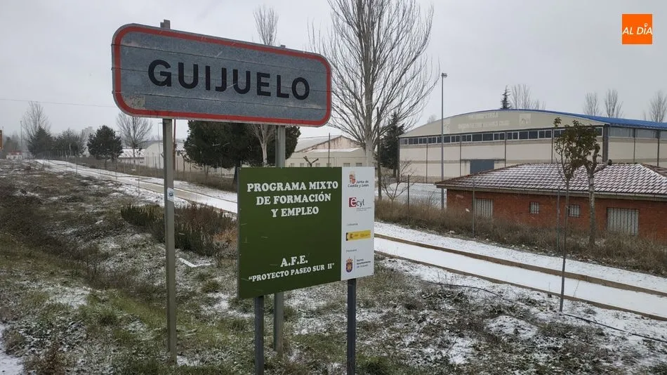 Filomena trae la nieve a Guijuelo