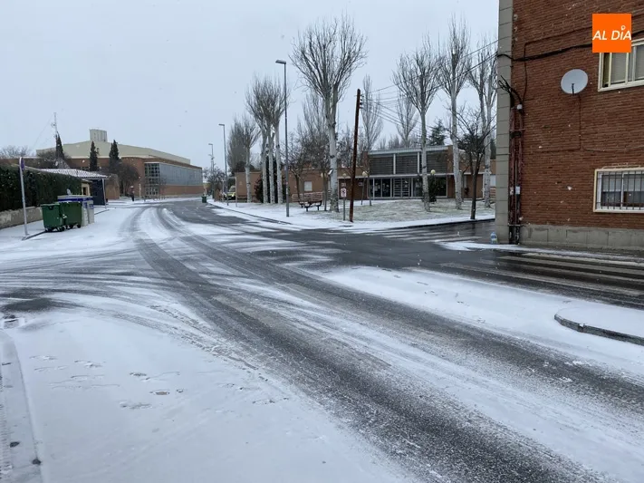 Foto 10 - La borrasca Filomena llega con una fuerte nevada a Pe&ntilde;aranda y complica la situaci&oacute;n en las...
