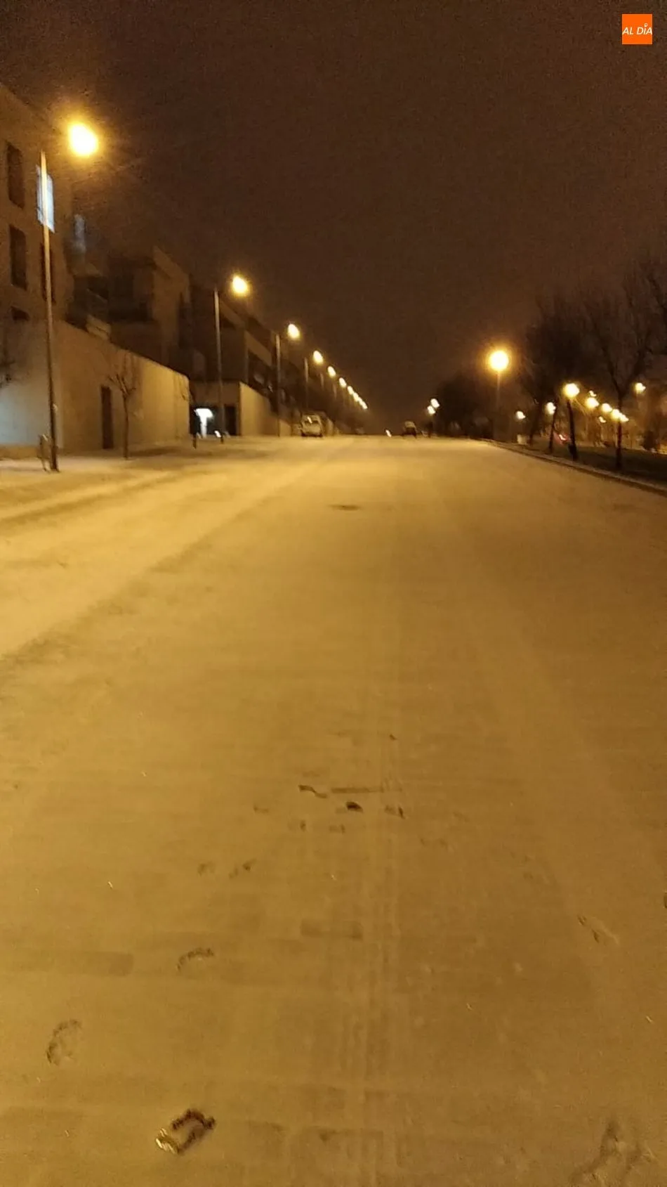 Foto 2 - La borrasca &lsquo;Filomena&rsquo; llega a Salamanca con fr&iacute;o, nieve y complicaciones en las carreteras de ...