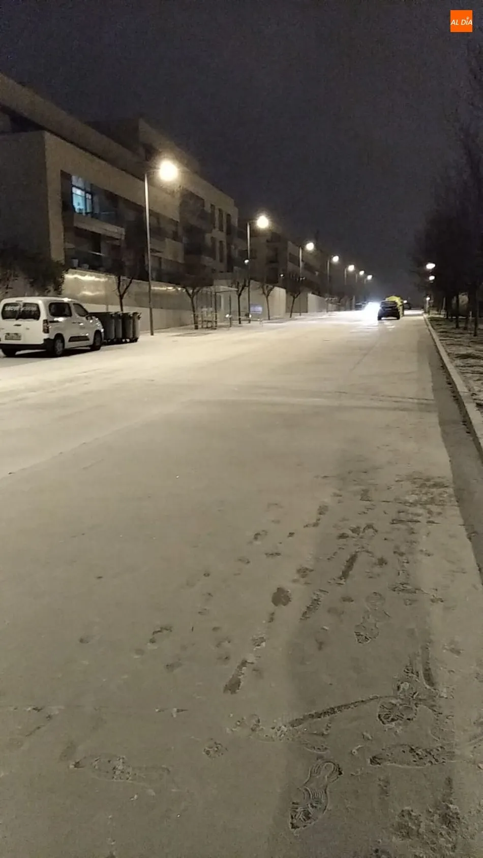 Foto 6 - La borrasca &lsquo;Filomena&rsquo; llega a Salamanca con fr&iacute;o, nieve y complicaciones en las carreteras de ...