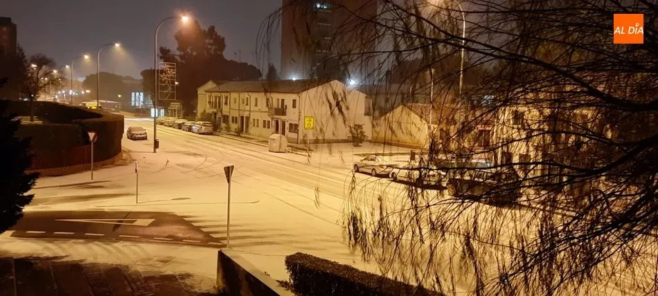 Foto 10 - La borrasca &lsquo;Filomena&rsquo; llega a Salamanca con fr&iacute;o, nieve y complicaciones en las carreteras de ...