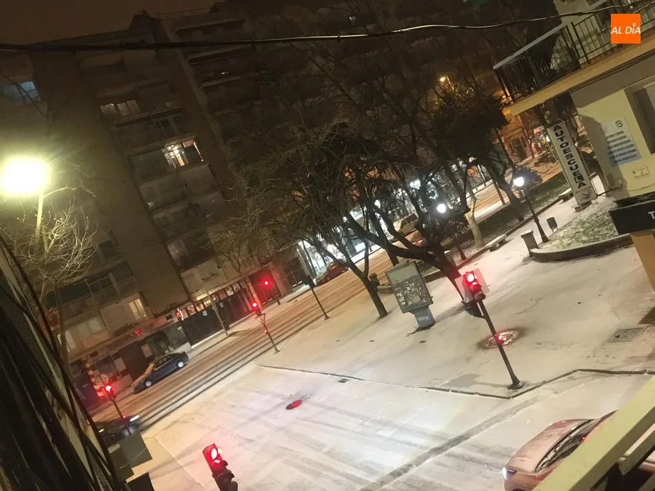 Foto 8 - La borrasca &lsquo;Filomena&rsquo; llega a Salamanca con fr&iacute;o, nieve y complicaciones en las carreteras de ...