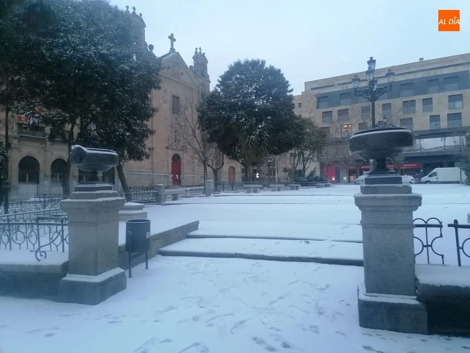 Foto 2 - La AEMET predice m&aacute;s nieve hasta ma&ntilde;ana a mediod&iacute;a en Salamanca
