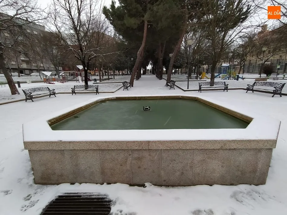 Foto 8 - Salamanca se ti&ntilde;e de blanco gracias a la borrasca Filomena