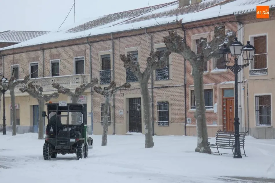 Foto 2 - Nieve a montones en la comarca