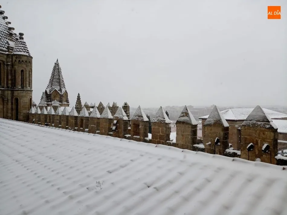 Foto 11 - Vistas de Salamanca cubierta por la nieve desde la Catedral