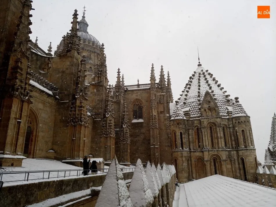 Foto 10 - Vistas de Salamanca cubierta por la nieve desde la Catedral