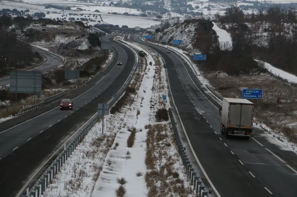 La DGT desembolsa 10 camiones en Salamanca restando aún otros 28