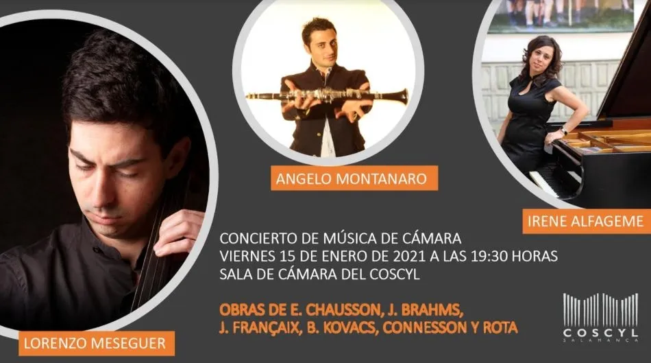El Coscyl continúa con su agenda cultural con un concierto de música de cámara online 