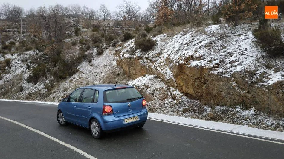 Si se viaja estos días, ir muy atento a las placas de hielo