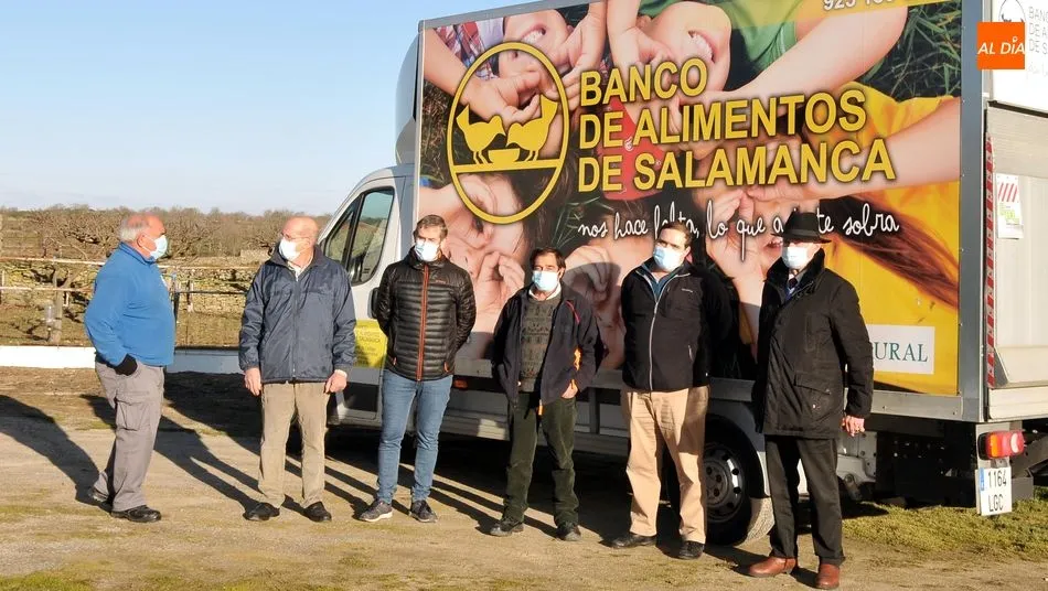 Foto 2 - El Abadengo entrega m&aacute;s de 2.000 kilos de productos al Banco de Alimentos de Salamanca
