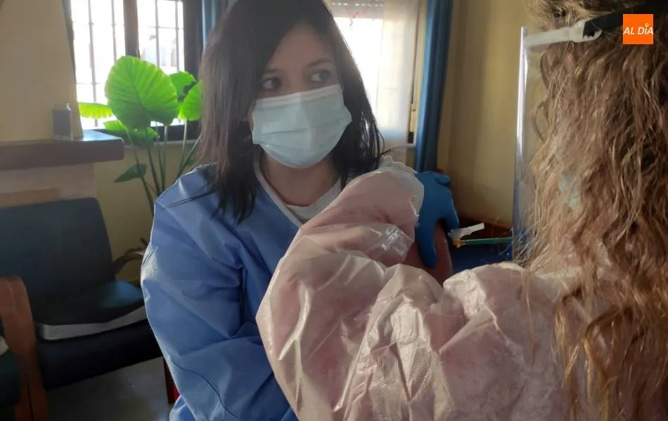 La vacuna llega a Cantalapiedra