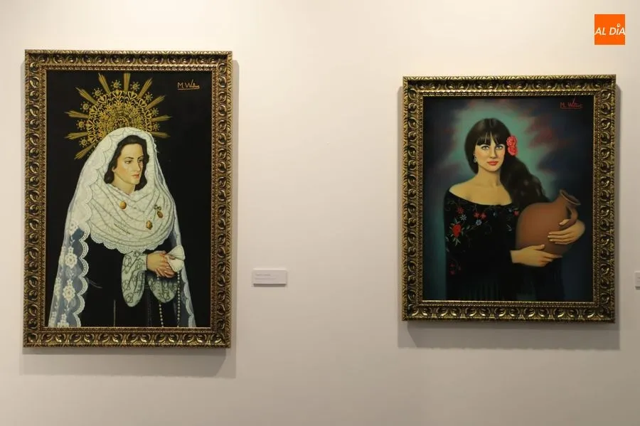 Foto 5 - &lsquo;Retratos y figuras&rsquo;, las pinturas de la macoterana Mar&iacute;a Walias se exponen en La Salina
