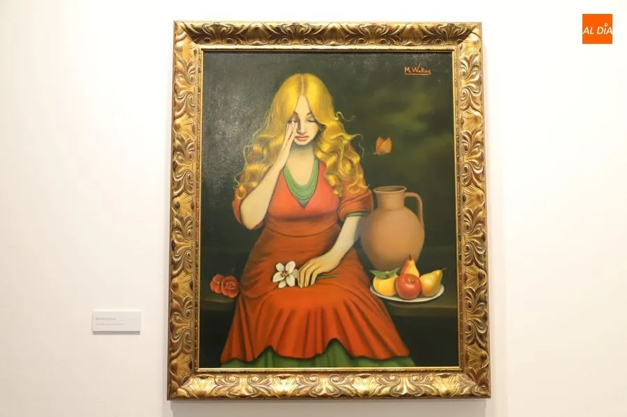Foto 4 - &lsquo;Retratos y figuras&rsquo;, las pinturas de la macoterana Mar&iacute;a Walias se exponen en La Salina