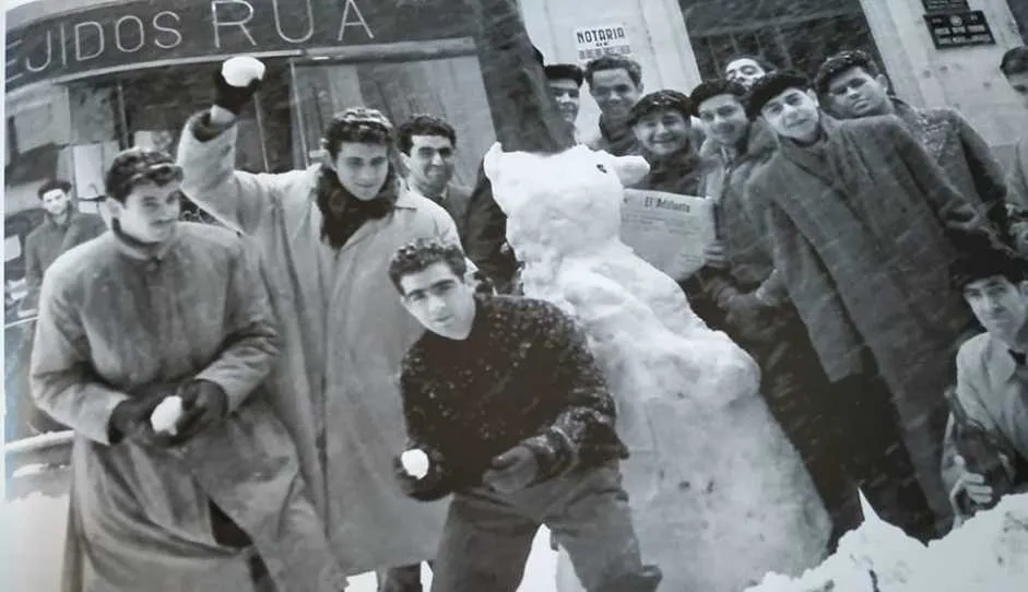 Las nevadas de los años 50 en Salamanca
