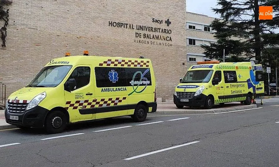 El hombre heriddo, residente en Vitigudino, fue trasladado a uno de los hospitales de la capital salmantina