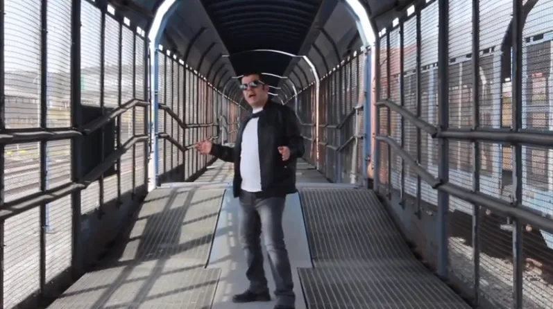 El Marqués graba un videoclip de ‘Aire’ para inaugurar el ‘Año salmoniano’  