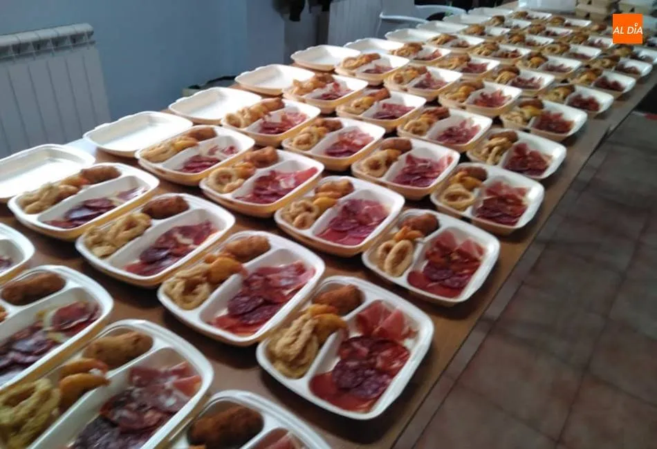 Ejemplo de solidaridad en Villoruela en formato adaptado a la situación  