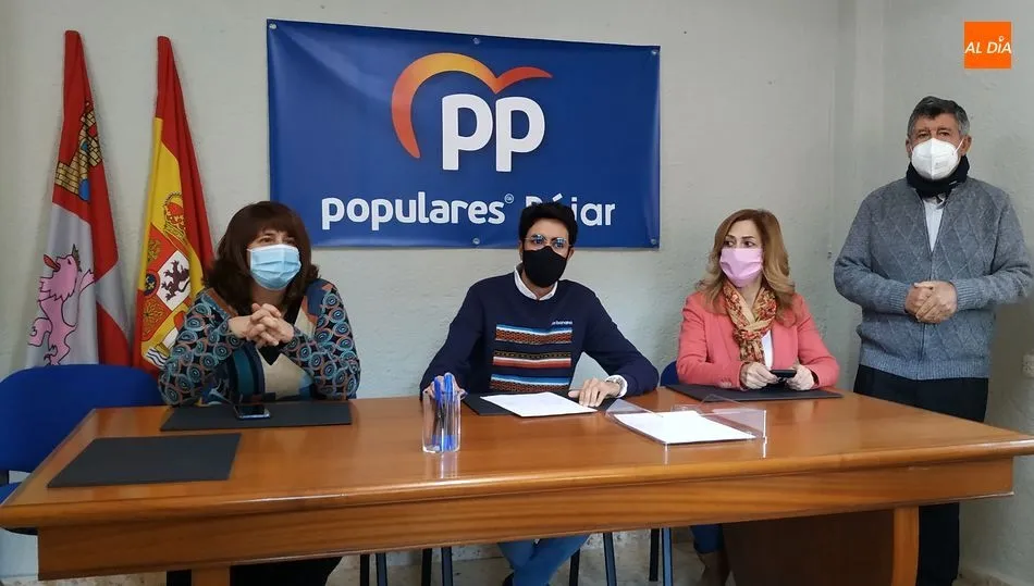 Rueda de prensa del Partido Popular sobre la gestión turística de Béjar