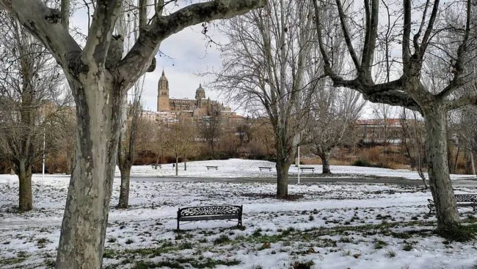 Salamanca, tras la nevada que dejó la borrasca Filomena