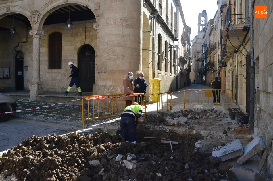 Foto 2 - Arrancan las obras de la calle San Juan para que el centro hist&oacute;rico siga siendo &ldquo;un lugar...
