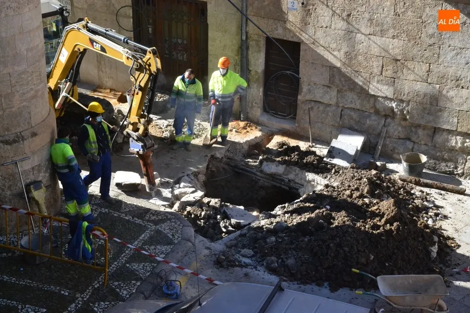 Foto 6 - Arrancan las obras de la calle San Juan para que el centro hist&oacute;rico siga siendo &ldquo;un lugar...
