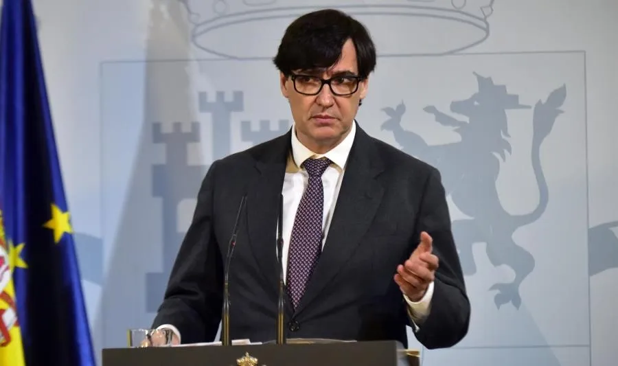 El ministro de Sanidad, Salvador Illa. Foto David Oller - EP