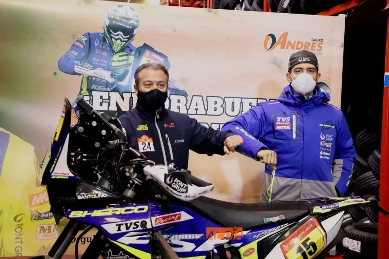 Foto 2 - Santolino, tras ser sexto en el Dakar: &ldquo;Cruc&eacute; la meta y fue una liberaci&oacute;n. Es un gran...