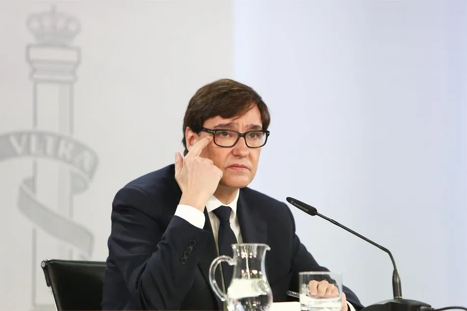 El ministro de Sanidad, Salvador Illa