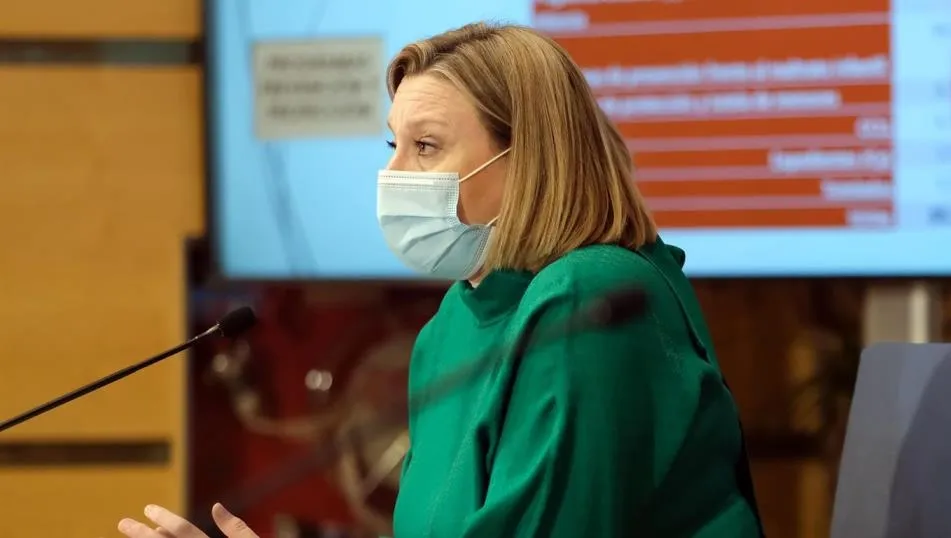 La consejera de Familia e Igualdad de Oportunidades, Isabel Blanco. Foto JCYL